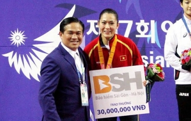 Bảng tổng sắp ASIAD 17 ngày 02/10: Đoàn Việt Nam dần rơi rụng hy vọng vàng