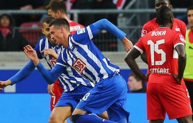 Video clip bàn thắng: Hertha Berlin 3 - 2 Stuttgart ( Vòng 7 - VĐQG Đức 2014/15)