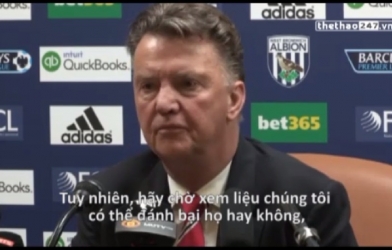 VIDEO: HLV Van Gaal quả quyết sẽ chơi tấn công trước Chelsea và Man City.