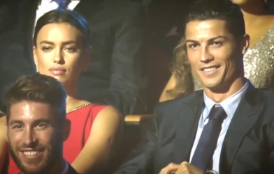 MC khen Ronaldo khiến Irina ''xị mặt''