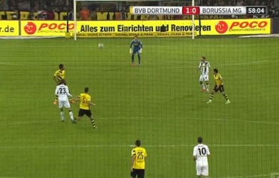 Video clip bàn thắng: Dortmund 1-0 Monchengladbach-Giải tỏa áp lực