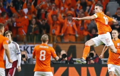 Video clip bàn thắng: Hà Lan 6-0 Latvia - Đánh tennis ở Amsterdam