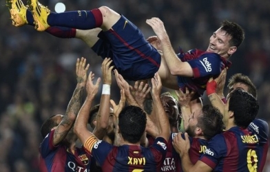 Video clip bàn thắng: Barcelona 5-1 Sevilla - Messi lập kỷ lục ghi bàn ở La Liga