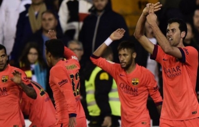 Video clip bàn thắng: Valencia 0-1 Barcelona - Trái đắng phút bù giờ