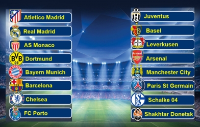 Bốc thăm knock-out cúp C1: Dễ có cặp đấu tử thần