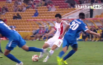 Video clip bàn thắng: Trung Quốc - Uzbekistan - Phân ngôi nhất bảng