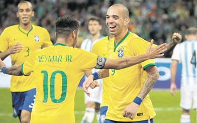 Tiền đạo ĐT Brazil chuẩn bị đấu B.Bình Dương