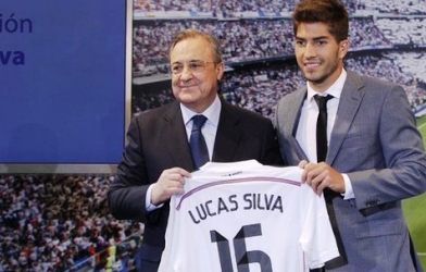 Lucas Silva chính thức ra mắt Real Madrid