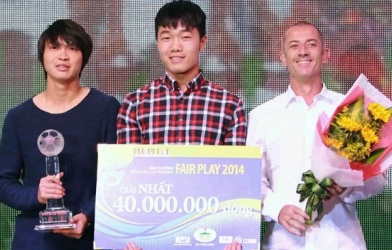 U19 Việt Nam đoạt giải Fair-play 2014