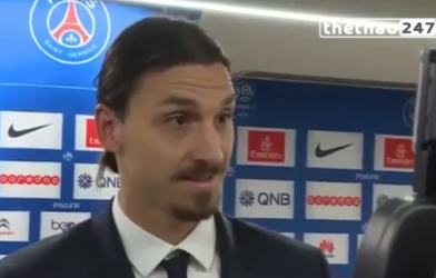 VIDEO: Cách trả lời phỏng vấn có 1 không 2 của Ibrahimovic