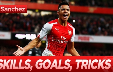 Video clip tổng hợp skill chơi bóng của Alexis Sanchez