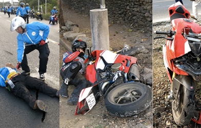 VIDEO: Vụ tai nạn chết người ở giải đua xe đạp Bình Dương