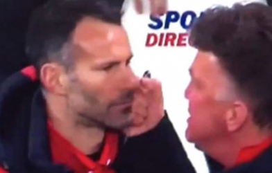 Van Gaal ‘tẩn’ Giggs vì không ăn mừng chiến thắng