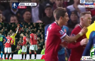 VIDEO: Di Maria bị đuổi khỏi sân vì gây hấn với trọng tài