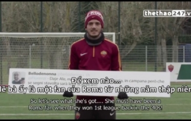 VIDEO: Sao Roma dùng tuyệt chiêu hoàn thành thách thức từ fan qua tweeter