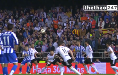 Video clip bàn thắng: Valencia 2-0 Deportivo La Coruna (VĐQG Tây Ban Nha 2014/15)