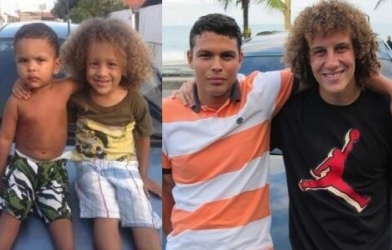VIDEO: Thiagio Silva và David Luiz phiên bản nhí cực đáng yêu