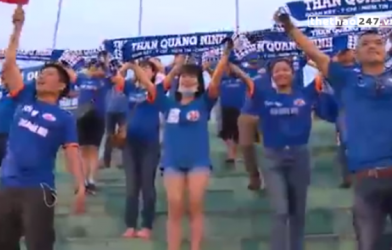 VIDEO: Những CĐV cuồng nhiệt của đội bóng đá nữ Than Khoáng Sản Việt Nam
