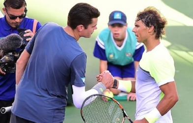 Indian Wells Masters 2015: Hạ gục Nadal, Raonic có vé vào BK