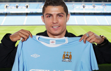 Báo chí Anh tin Man City sẽ chiêu mộ được Ronaldo