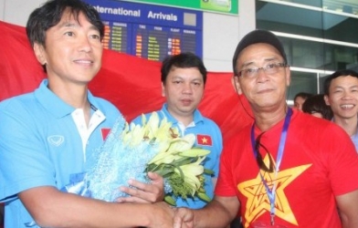 U23 Việt Nam được chào đón như những người hùng