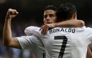 VIDEO: Sự trở lại ấn tượng của James Rodriguez (Real 9-1 Granada)