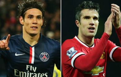 Man Utd sẵn sàng đổi Robin van Persie lấy Cavani