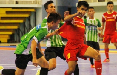 Giải Futsal VĐQG 2015: Sanna Khánh Hòa đánh bại Hoàng Thư Đà Nẵng