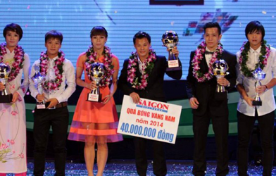 Thành Lương đoạt Quả bóng Vàng 2014