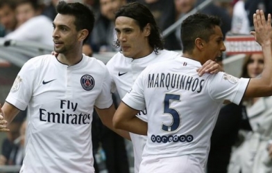 Video clip bàn thắng: Nice 1-3 PSG (VĐQG Pháp 2014/15)