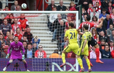 Video clip bàn thắng: Southampton 2-2 Tottenham (Ngoại hạng Anh 2014/15)