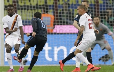 Video clip bàn thắng: Inter 2-1 AS Roma (VĐQG Italia 2014/15)