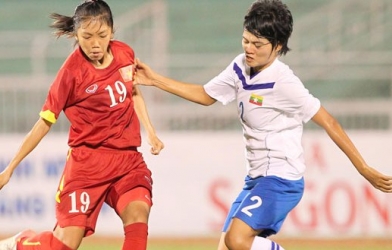 ĐT nữ Việt Nam 3-2 ĐT nữ Myanmar: HLV Takashi có chiến thắng đầu tay