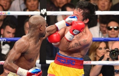 VIDEO boxing: Mayweather và Pacquiao (Hiệp 12)