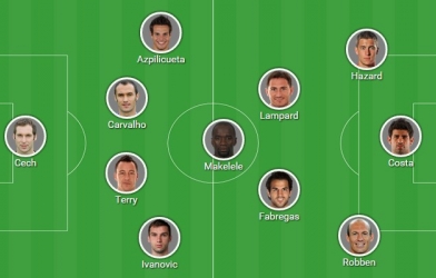 Dream Team của Mourinho trong 2 kỷ nguyên dẫn dắt Chelsea