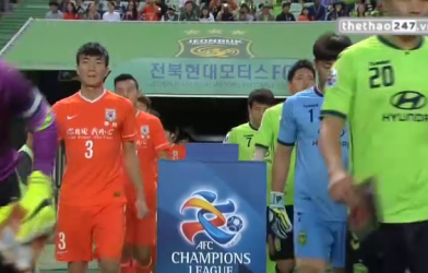 Video clip bàn thắng: Jeonbuk FC 4-1 Shandong Luneng (AFC Champions League)