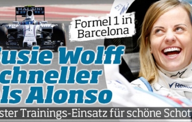 Susie Wolff: Chân dung bóng hồng góp mặt tại Spanish GP 2015