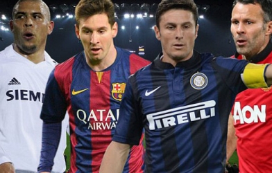 ĐH trong mơ Champions League của Zanetti: Song sát Ronaldo - Baggio