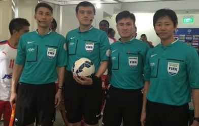 Trọng tài người Thái Lan điều hành trận đấu giữa ĐTVN vs Triều Tiên