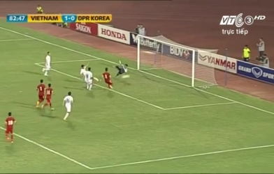 VIDEO: Bàn thắng gỡ hòa 1-1 của các cầu thủ CHDCND Triều Tiên