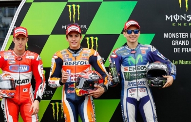 Kết quả phân hạng MotoGP chặng 5- Monster Energy Grand Prix de France 2015