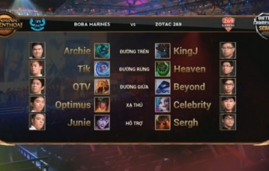 [VCS A] Tâm điểm ngày khai mạc BM vs 269