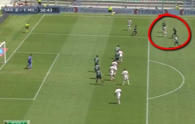 VIDEO: Sao AC Milan solo ghi bàn như Messi tại vòng 36 Serie A