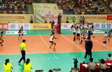 Video bóng chuyền: Nữ Việt Nam - Nữ Mông Cổ