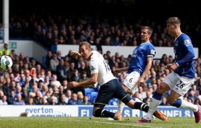 Video clip bàn thắng: Everton 0-1 Tottenham (Ngoại hạng Anh 2014/15)