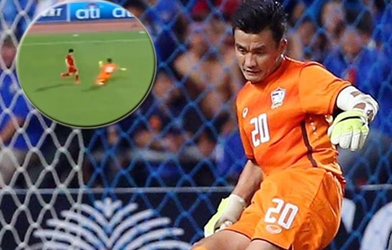 Thủ môn Thái Lan chia sẻ bí quyết 2 lần đánh bại Công Vinh