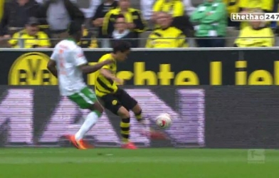 VIDEO: Pha kiến tạo siêu đẳng của Kagawa tại vòng 34 Bundesliga