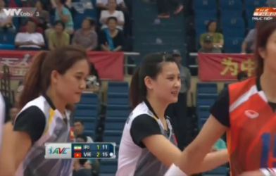 Video bóng chuyền: Nữ Việt Nam 3-1 Nữ Iran (Tranh hạng 5-8 Giải VĐ châu Á)