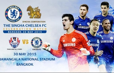Video clip bàn thắng: Thái Lan All Stars - Chelsea FC (Giao hữu quốc tế)