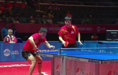 Video bóng bàn SEA Games 28: Gao Ning/Li Hu -Đối thủ của Anh Tú/Tuấn Quỳnh ở bán kết